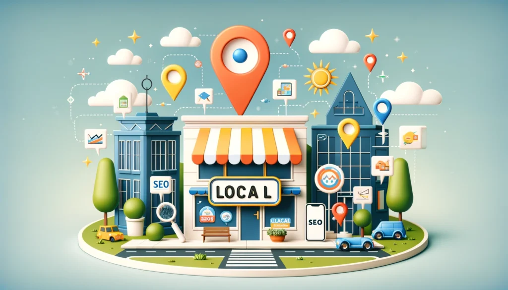 Local SEO Grafik