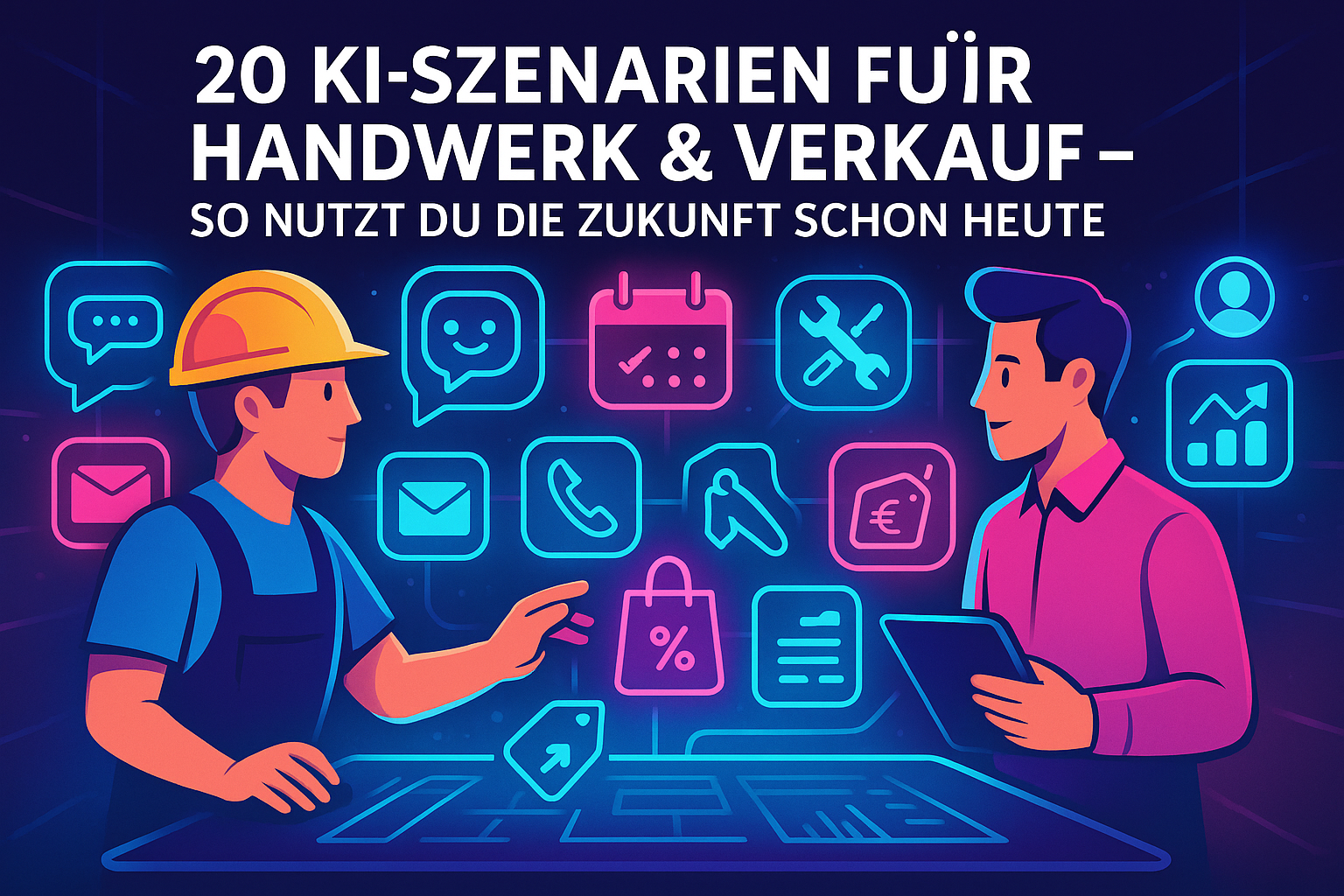 20 KI Loesungen fuer Unternehmen